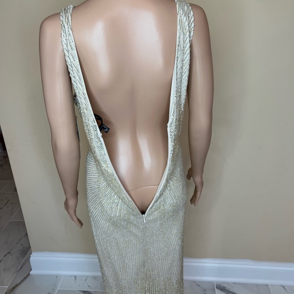 Aidan mattox beaded evening dress - Picture 5 of 16